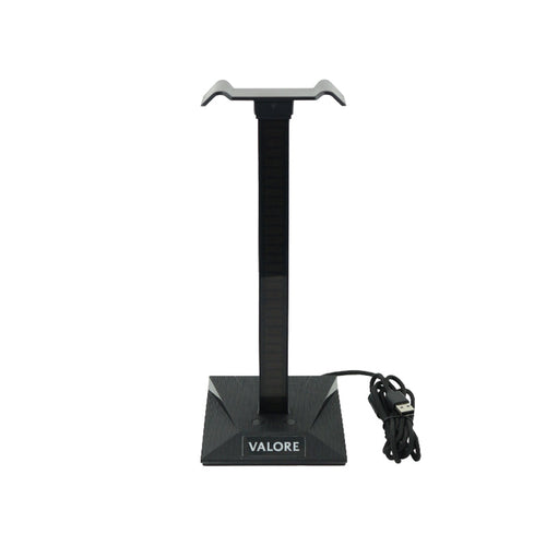 Valore Rhythmic RGB Headphone Stand with USB Hub (AC163)