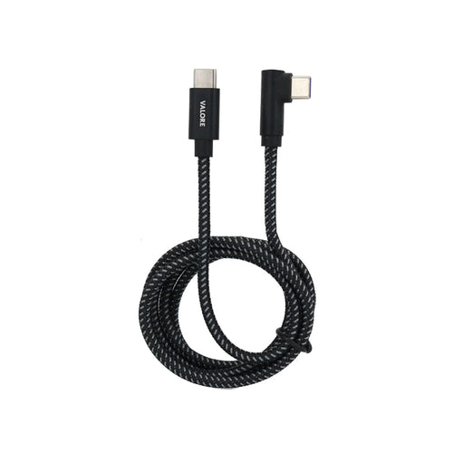 Valore USB-C to USB-C Right Angle PD 100W Cable (MA185)