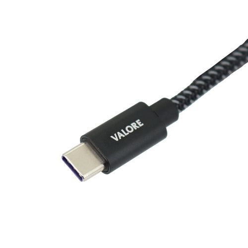 Valore USB-C to USB-C Right Angle PD 100W Cable (MA185)