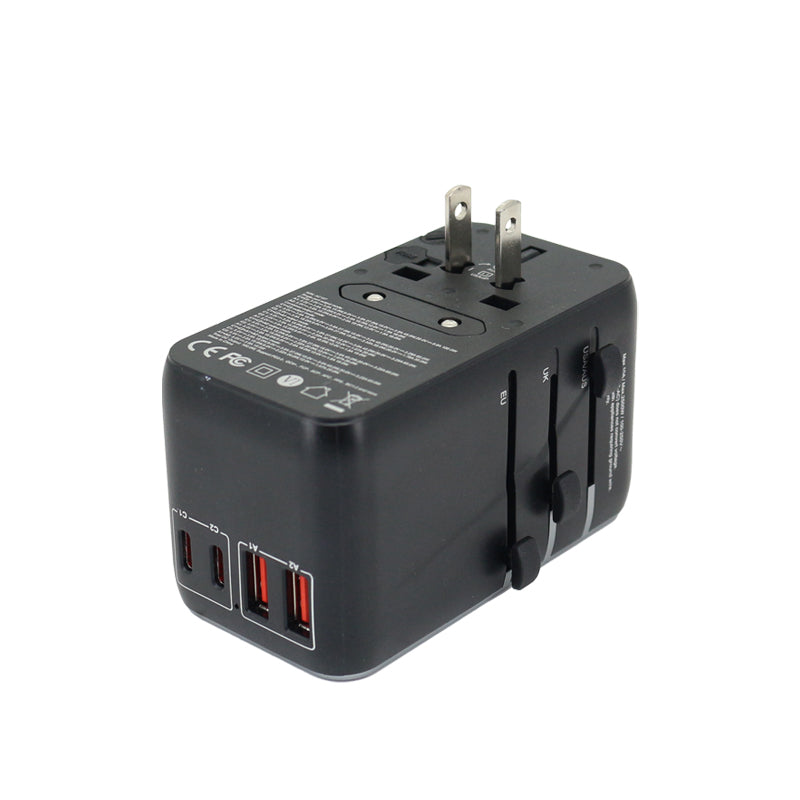Valore PD100W Universal Travel Adaptor (AC187) - Black