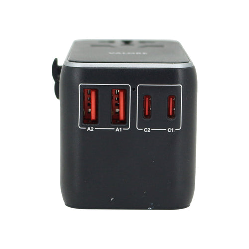 Valore PD100W Universal Travel Adaptor (AC187) - Black