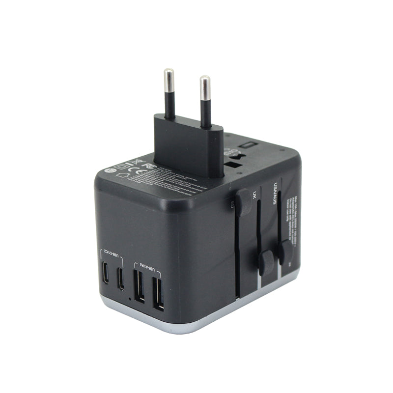 Valore PD65W Universal Travel Adaptor (AC188) - Black