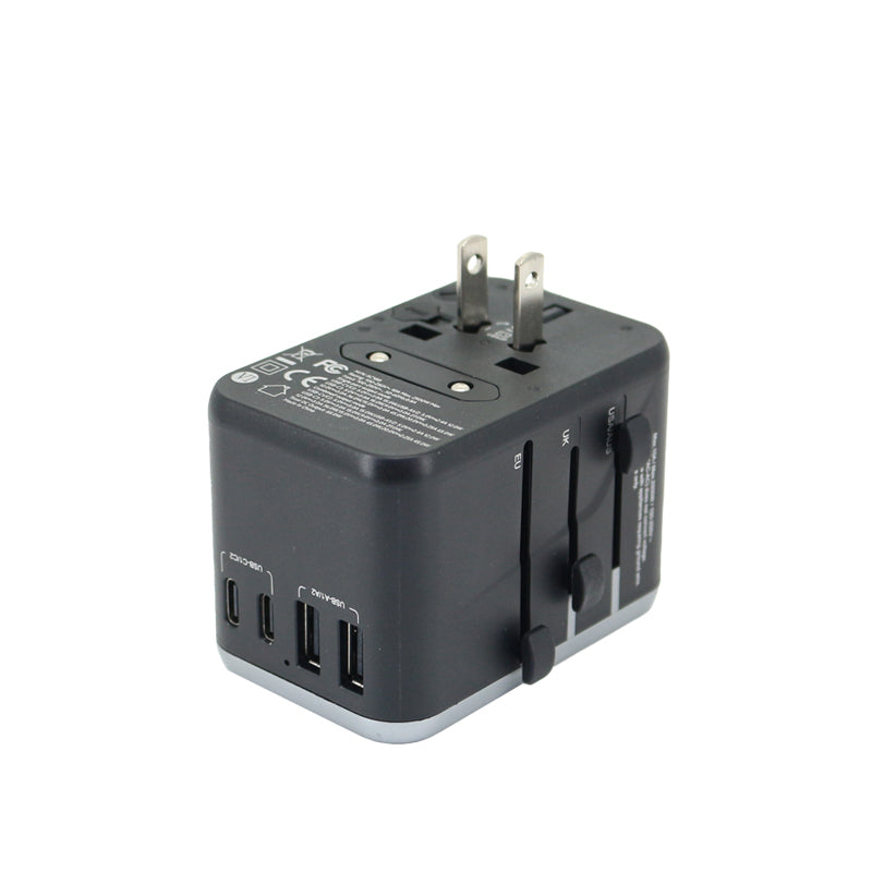 Valore PD65W Universal Travel Adaptor (AC188) - Black
