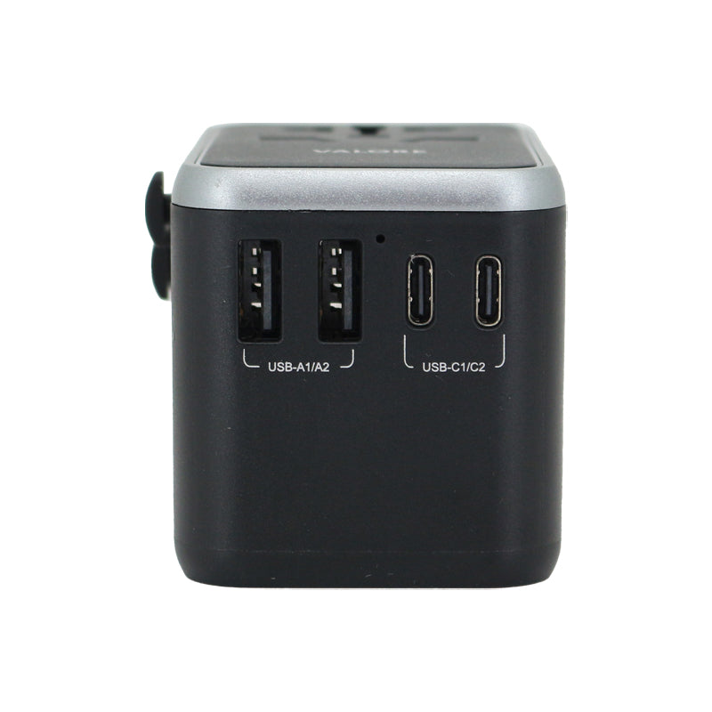 Valore PD65W Universal Travel Adaptor (AC188) - Black