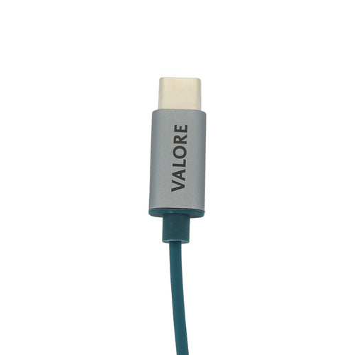 Valore USB-C Earphones (EP13) - Blue