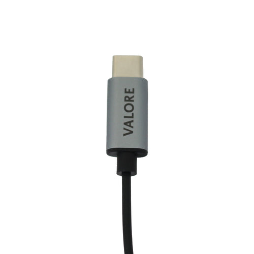 Valore USB-C Earphones Black (EP13) - Black