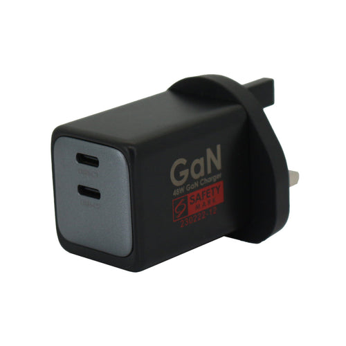 Valore PD 48W GaN Wall Charger (AC-PD45GaN) - Black