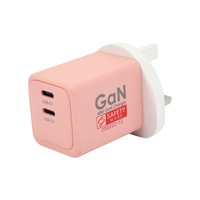 Valore PD 48W GaN Wall Charger (AC-PD45GaN) - Pink