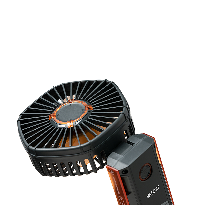 Valore LA38 Foldable Mini Fan (Grey)