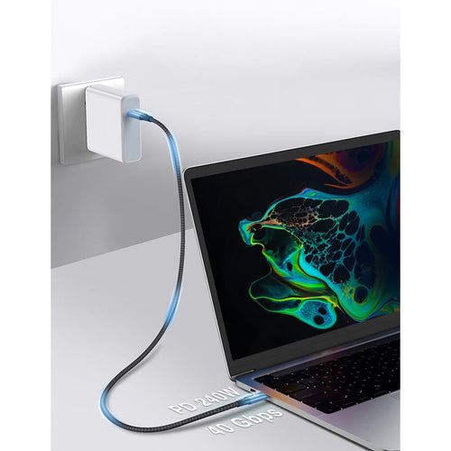Valore PD240W USB4 Gen 3 USB-C to USB-C Cable (MA192)