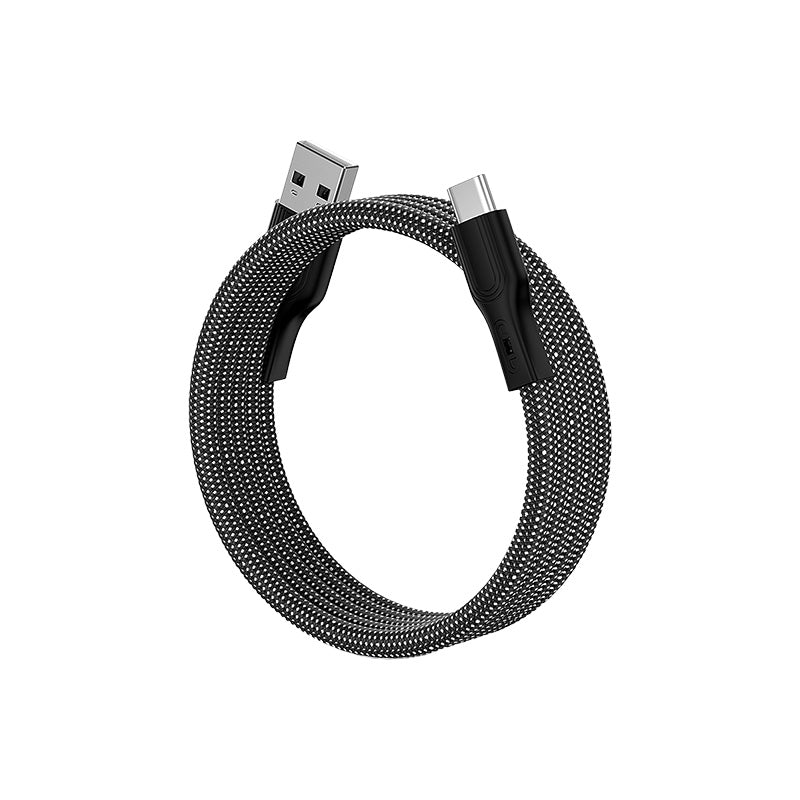 Valore CA-002 USB-A to USB-C Magnetic Cable (Black)