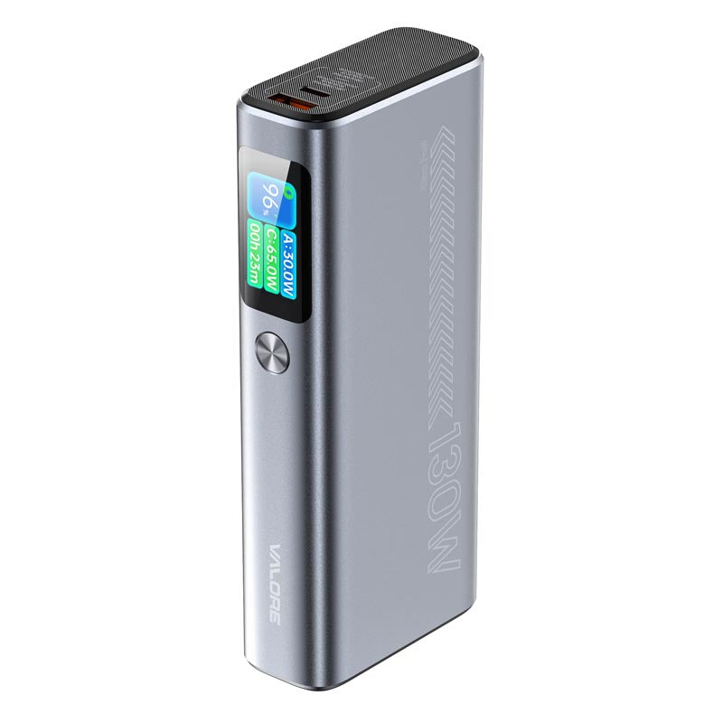 Valore 130W-PD 20,000mAh Powerbank (PD29) - Grey