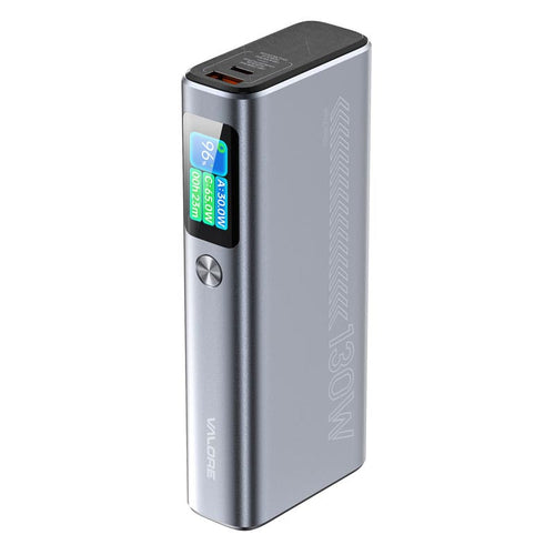 Valore 130W-PD 20,000mAh Powerbank (PD29) - Grey