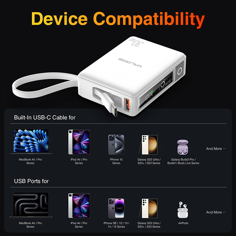 Valore PD30W 10000mAh Power Bank (PD34)