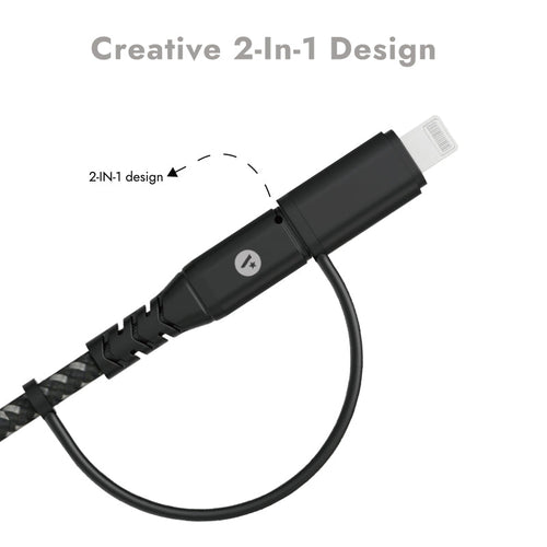 Valore PD240W USB-C to USB-C/Lightning Charging Cable 1M (CA-012)