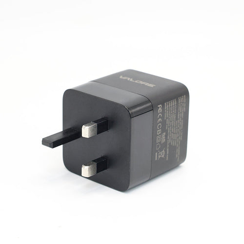 Valore PD65W GaN Wall Charger with Digital Display and Retractable Cable (PA-007)