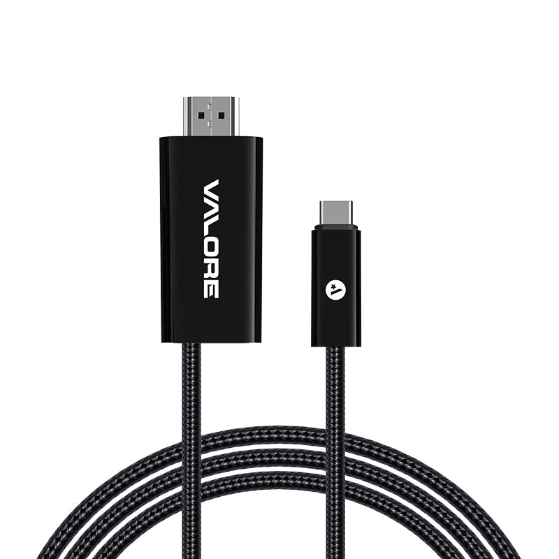 Valore USB-C to HDMI PD100W Cable (CA-016) - Black