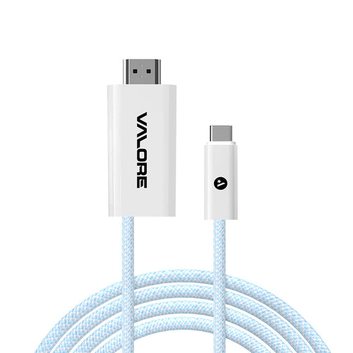 Valore USB-C to HDMI PD100W Cable (CA-016) - Blue