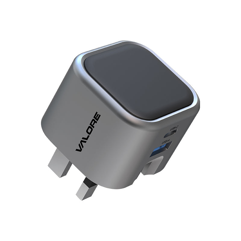 Valore 1A1C PD35W GaN Wall Charger with Foldable Plug (PA-014)