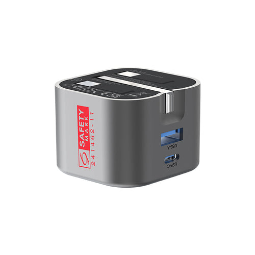Valore 1A1C PD35W GaN Wall Charger with Foldable Plug (PA-014)