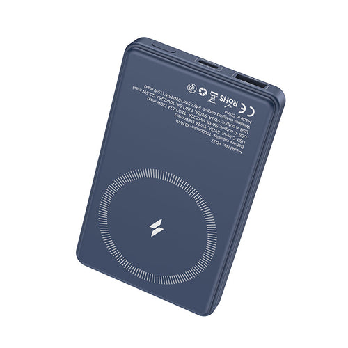 Valore PD20W 10000mAh Wireless Charging Power Bank (PD37) - Blue