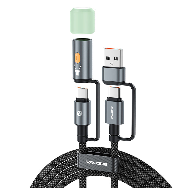 Valore PD60W 4-In-1 Fast Charging Cable (CA-017)