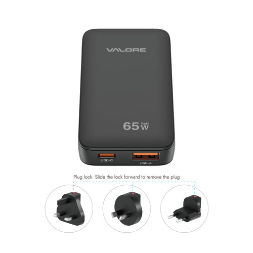 Valore PD65W GaN Wall Charger (PA-016)
