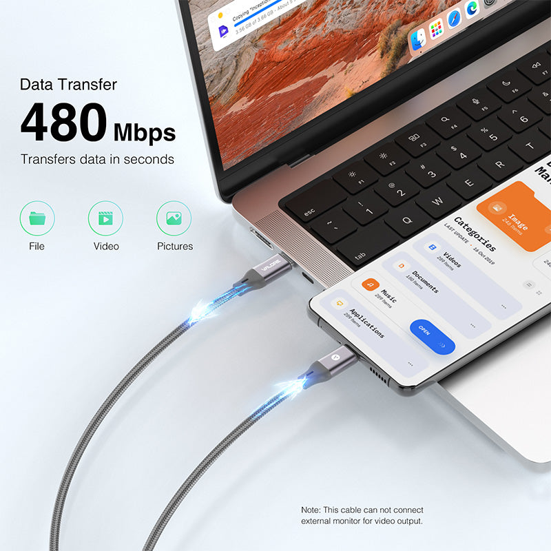 Valore PD60W USB-C to USB-C Cable (CA-024)
