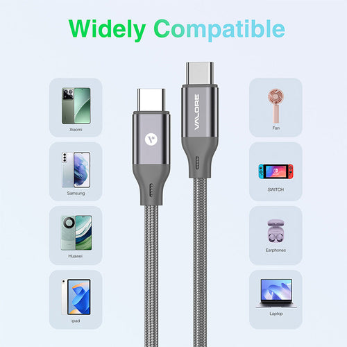 Valore PD60W USB-C to USB-C Cable (CA-024)