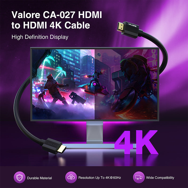 Valore HDMI to HDMI 4K Cable (CA-027)