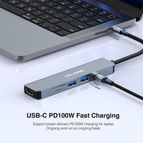 Valore 6-in-1 USB-C Hub (MH-013)