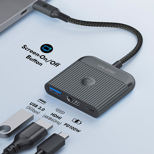 Valore 3-in-1 USB-C Hub (MH-015)