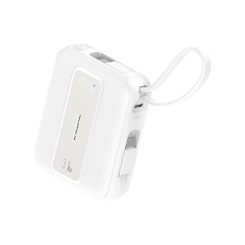 Valore PD30W 10000mAh Power Bank (PD40) - White