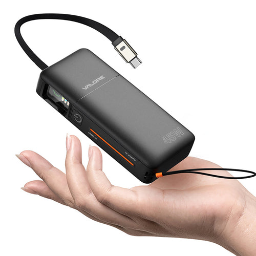 Valore PD42-BK PD45W 10000mAh Power Bank Black