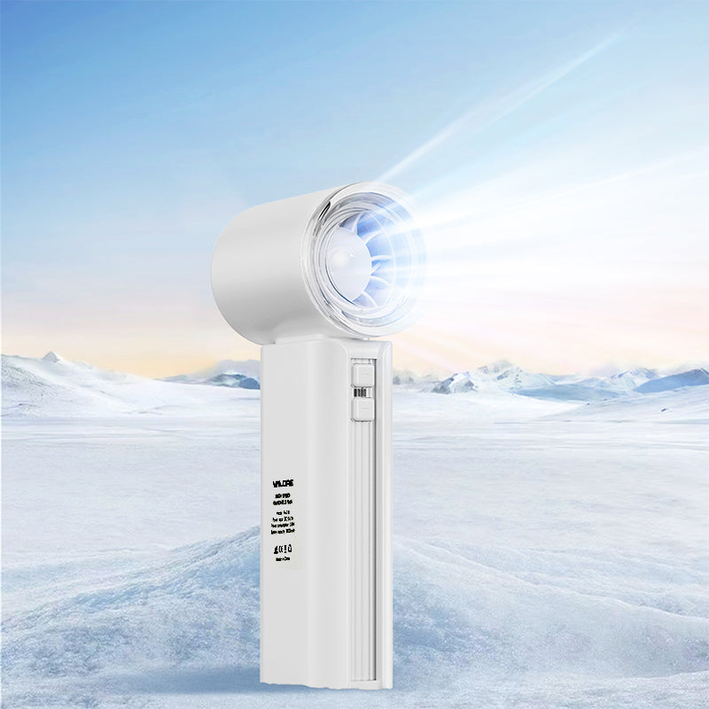 Valore Foldable Handheld Fan (FA-018) - White