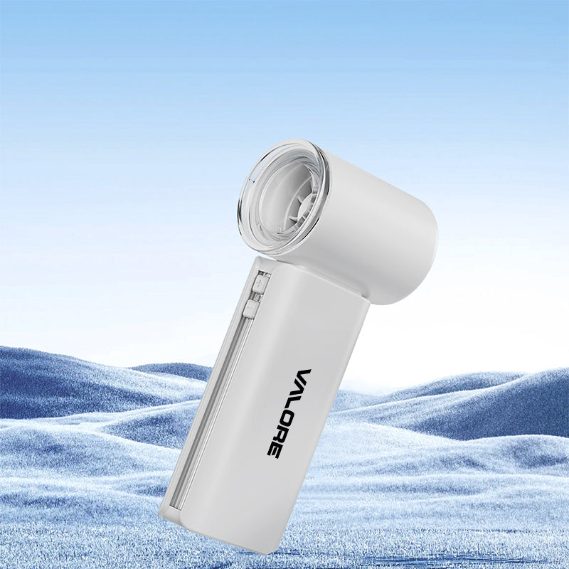 Valore Foldable Handheld Fan (FA-018) - White