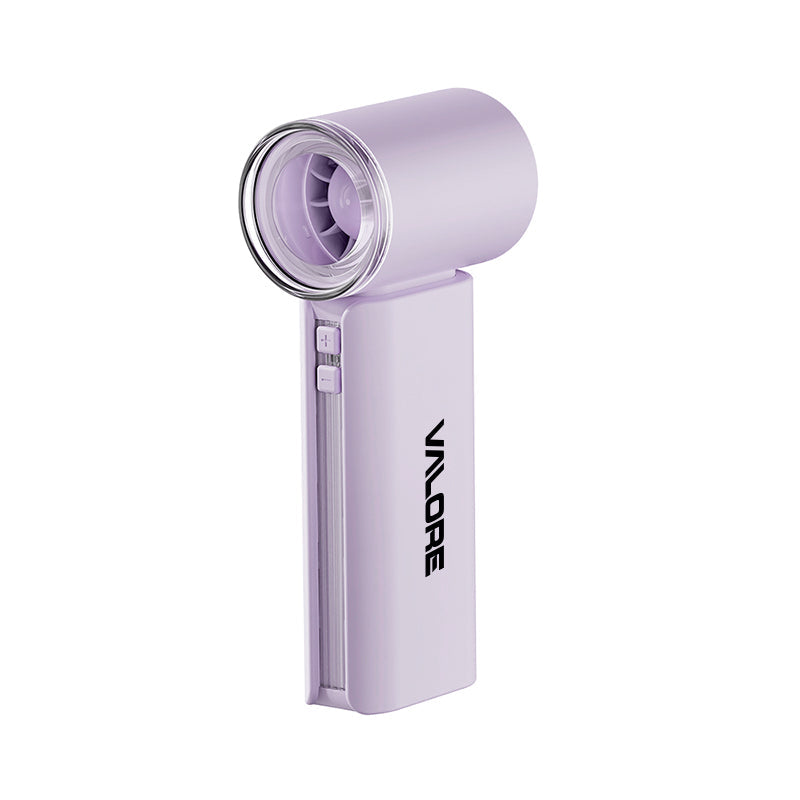 Valore Foldable Handheld Fan (FA-018) - Purple