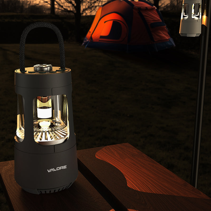 Valore Wireless Speaker with Camping Light (SP-004)