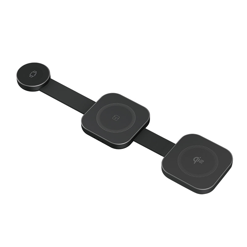 Valore 3-in-1 Magnetic Wireless Charger (WL-003) - Black