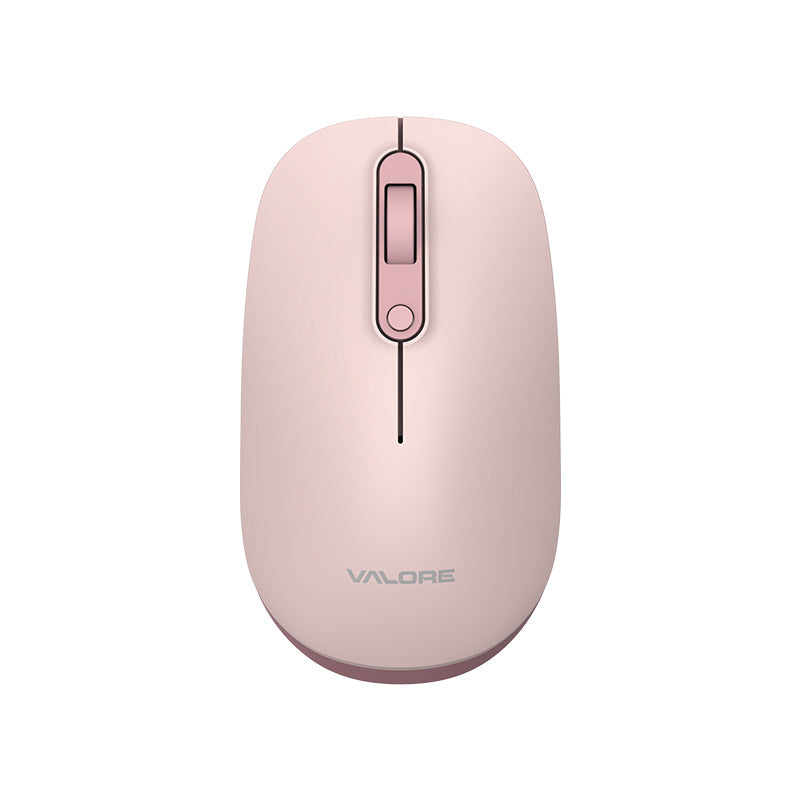 Valore Wireless Dual Mode Mouse (KM-007) - Pink