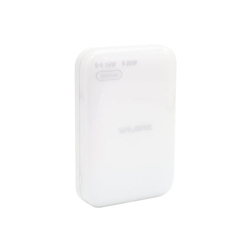 Valore PD20W 10000mAh Wireless Charging Power Bank (PD48) - White