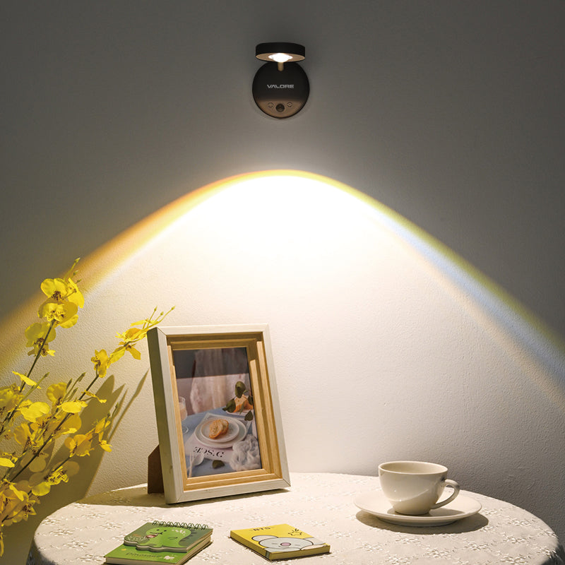 Valore LED Motion Sensor Wall Light with Remote (LT-007) - Black