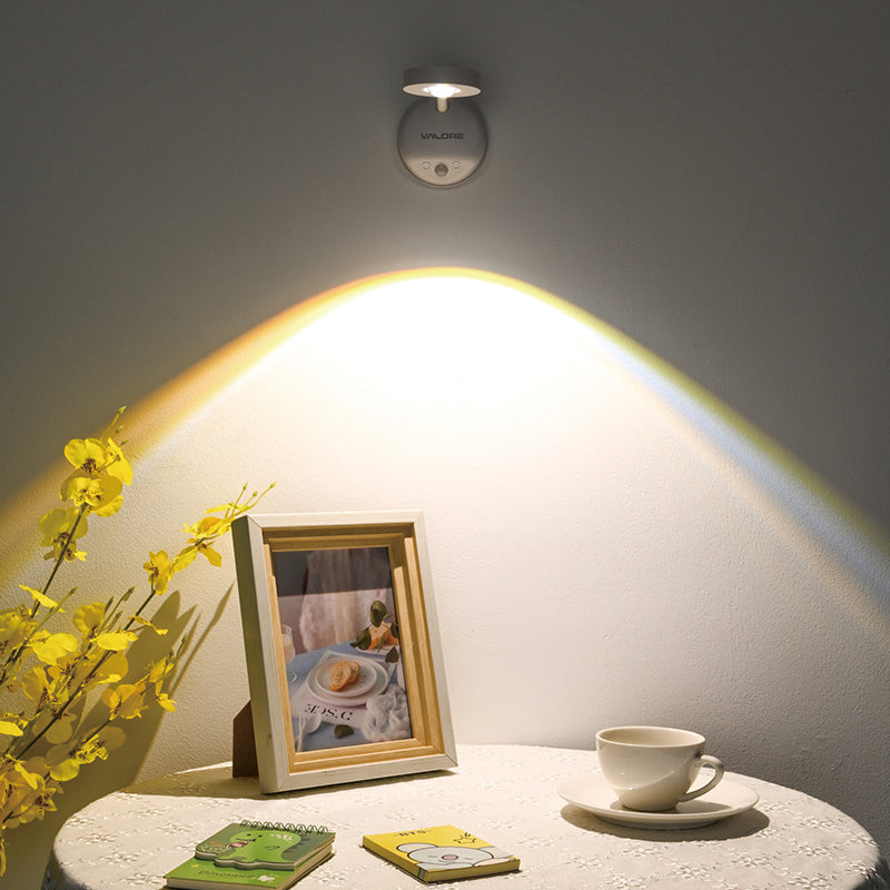 Valore LED Motion Sensor Wall Light with Remote (LT-007) - White