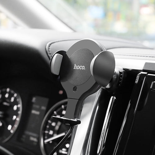 Hoco CA60 Aspiring infrared sensor wireless charging car holder