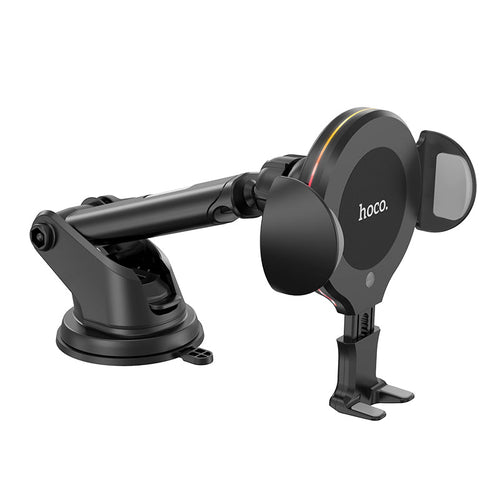 Hoco CA60 Aspiring infrared sensor wireless charging car holder