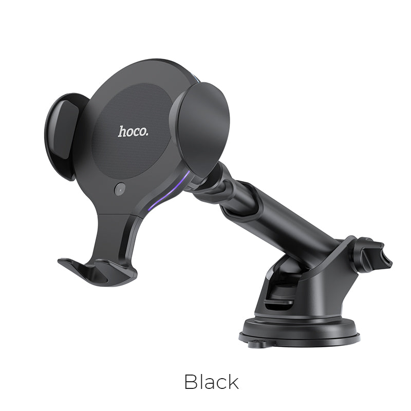 Hoco CA60 Aspiring infrared sensor wireless charging car holder