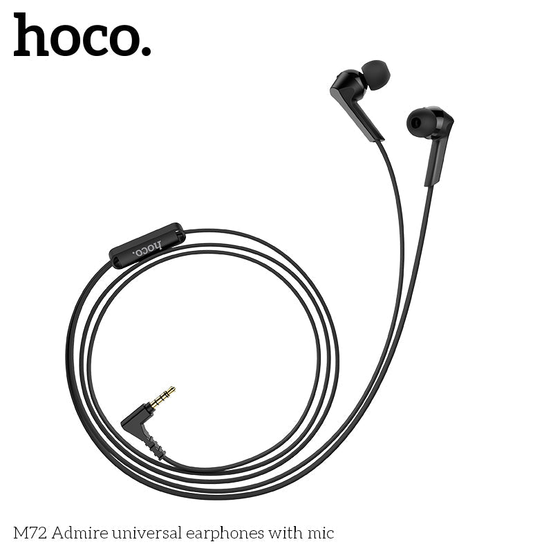 Hoco M72 Admire Universal Earphones with Mic
