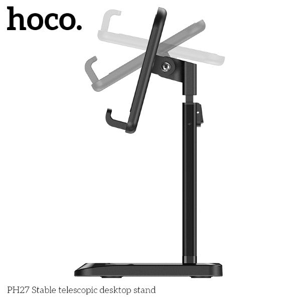 Hoco PH27 Stable Telescopic Desktop Stand (Black)