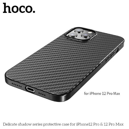 Hoco Shadow series Case for iPhone 12 & iPhone 12 Pro (Black)