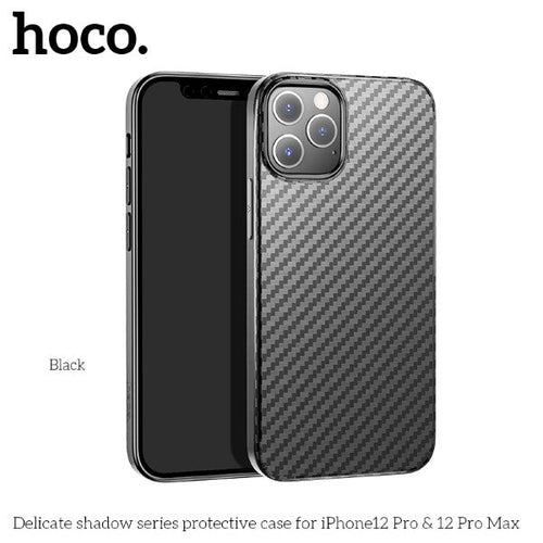 Hoco Shadow series Case for iPhone 12 & iPhone 12 Pro (Black)
